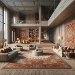 Rugs of the Old World with Modern Homes Concept